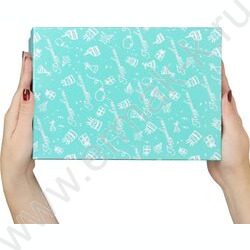 Коробка подарочная 3в1 прямоугольник Поздравляю. Тортики 23х16х9,5-19х12х6,5см NEW | Фото 3