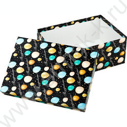 Коробка подарочная 3в1 прямоугольник Поздравляю. Шарики 23х16х9,5-19х12х6,5см NEW | Фото 2