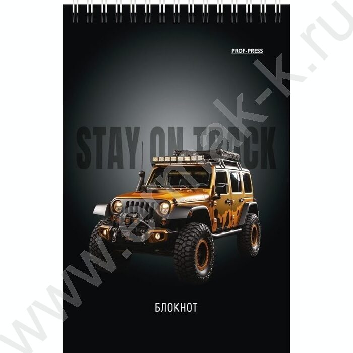 Блокнот  40л А6 спираль "Разные автомобили-14" ассорти | Фото 2