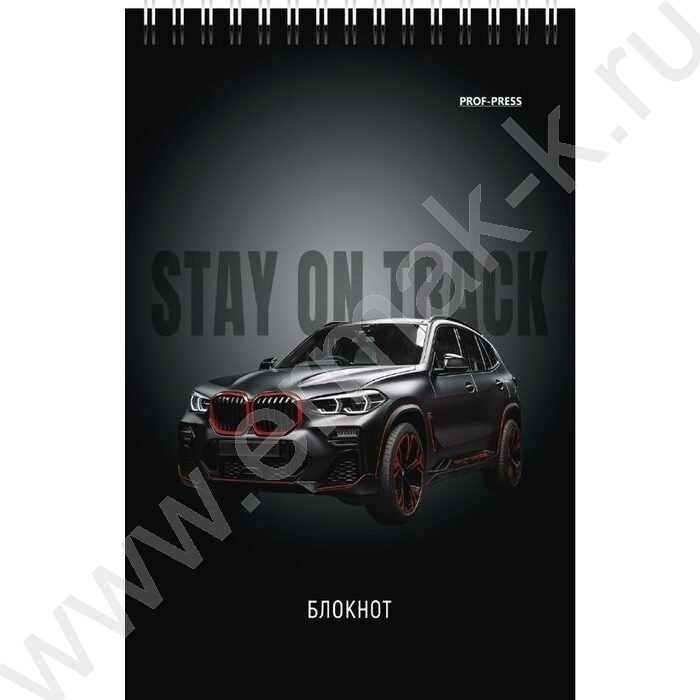 Блокнот  40л А6 спираль "Разные автомобили-14" ассорти | Фото 4