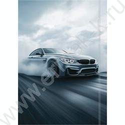 Зап. книжка 96л А6 тв.обл  "Дерзкий автомобиль-1" /глянец/ NEW | Фото 4