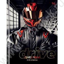 Дневник 1-11кл. /тв.обл./глянц.лам. /тиснение фольгой "Racer" | Фото 1