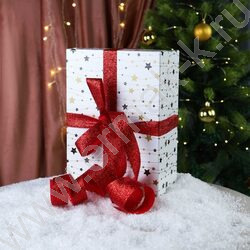 Новогодняя лента "Гранатовая россыпь" 2,5*270см NEW | Фото 6