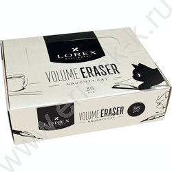 Ластик прямоугольный "VOLUME ERASER NAUGHTY CAT", ПВХ 35*21*10мм /ассорти NEW | Фото 3