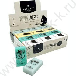 Ластик прямоугольный "VOLUME ERASER NAUGHTY CAT", ПВХ 35*21*10мм /ассорти NEW | Фото 5