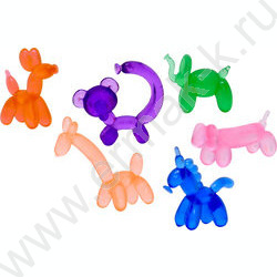 Ластик фигурный "Воздушные шары", термопласт. эластомер 55*40*17мм /ассорти NEW | Фото 1