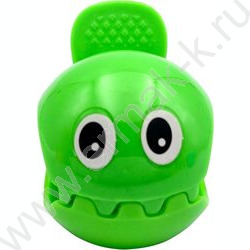 Точилка 1отв. пластик Рыбки /с контейнером /ассорти NEW | Фото 2