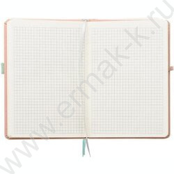 Ежедневник н/дат 21*14,5 80л материал-кожезаменитель,цветной /ассорти/,на резинке;блок к NEW | Фото 2