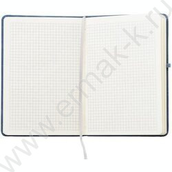 Ежедневник н/дат 21*14,5 80л материал-нубук с эффектом мокрого шёлка,цветной /ассорти/,на резинк NEW | Фото 2