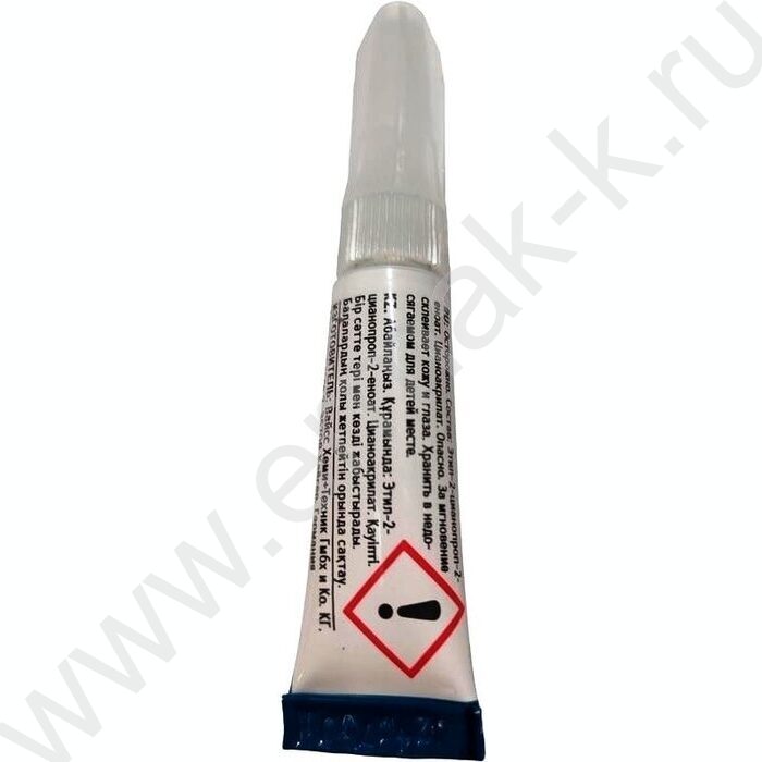Супер клей гель COSMO CA 12, тюбик 3гр | Фото 3