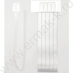 Закладки-ляссе самоклеящиеся матово-прозрачные /упаковка 6шт/ NEW | Фото 4