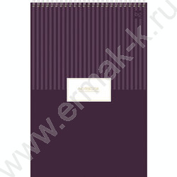 Блокнот  80л А4 спираль/тв.обл. "Minimal" NEW | Фото 5