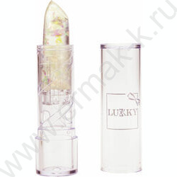 Помада-бальзам для губ Конфетти,прозрачная с перламутр.блестками с ароматом ванили NEW | Фото 2