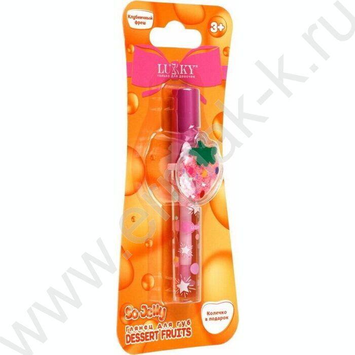 Глянец для губ Dessert Fruits клубничный | Фото 2