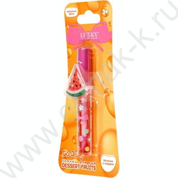 Глянец для губ Dessert Fruits арбузный | Фото 3