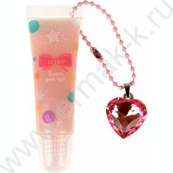 Блеск для губ Charmy Gloss сверкающий,карамел.,с ароматом ягодного десерта,браслетик с подвеской NEW | Фото 4