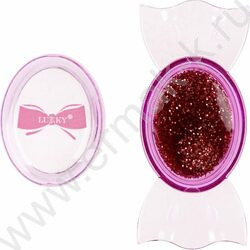 Блёстки для глаз Glitter BonBon,лица и тела прессованные,серебро NEW | Фото 6