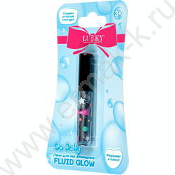 Тени для век Fluid Glow флюидные перламутровые,серебро NEW | Фото 3