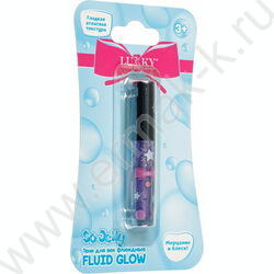 Тени для век Fluid Glow флюидные перламутровые,фиолет NEW | Фото 2