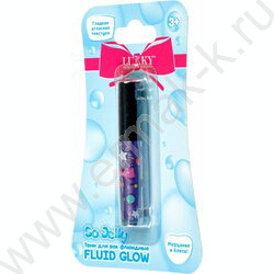 Тени для век Fluid Glow флюидные перламутровые,фиолет NEW | Фото 3