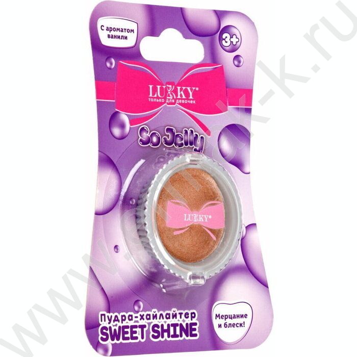 Хайлайтер-пудра для лица и тела Sweet Shine,cияющий с ароматом ванили | Фото 2