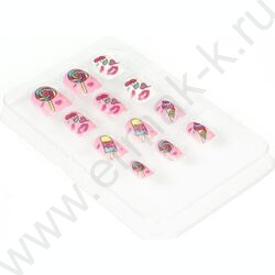 Накладные ногти Барби NEW | Фото 2