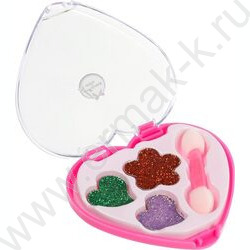 Набор детской косметики для девочек.тени для век с блестками,аппликатор NEW | Фото 2