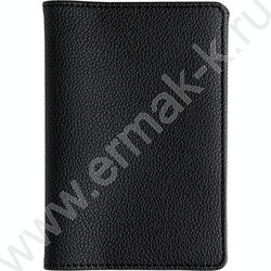 Обложка д/паспорта Черная /экокожа NEW | Фото 1