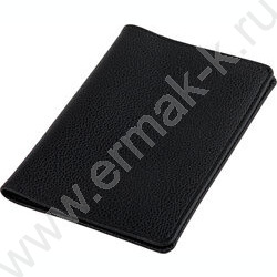 Обложка д/паспорта Черная /экокожа NEW | Фото 2