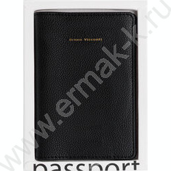 Обложка д/паспорта Черная /экокожа NEW | Фото 4