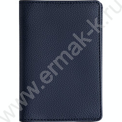 Обложка д/паспорта Синяя /экокожа NEW | Фото 1