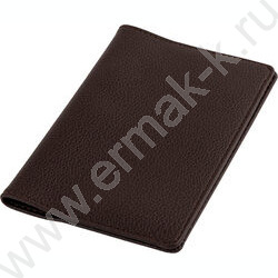 Обложка д/паспорта Коричневая /экокожа NEW | Фото 2