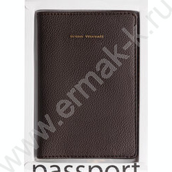 Обложка д/паспорта Коричневая /экокожа NEW | Фото 4