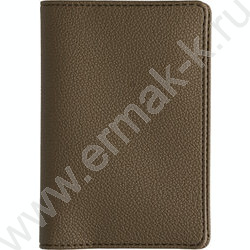 Обложка д/паспорта Оливковая /экокожа NEW | Фото 1