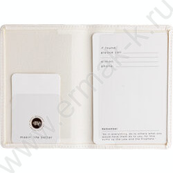 Обложка д/паспорта Белая /экокожа NEW | Фото 3