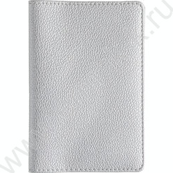 Обложка д/паспорта Серебро /экокожа NEW | Фото 1