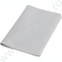 Обложка д/паспорта Серебро /экокожа NEW | Фото 2