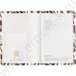 Обложка д/паспорта FLORA.Ирисы /экокожа NEW | Фото 3