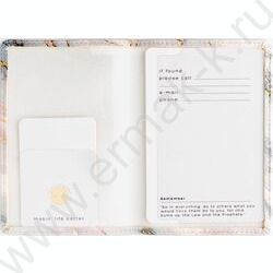 Обложка д/паспорта Carrara.Black /экокожа NEW | Фото 3