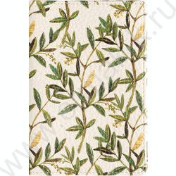 Обложка д/паспорта FLORA.Олива /экокожа NEW | Фото 1