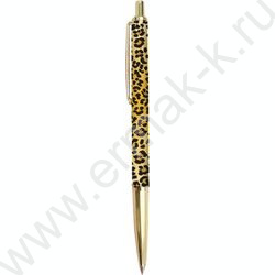 Ручка шар авт метал "Леопард" 0,7мм NEW | Фото 1