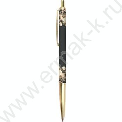 Ручка шар авт метал "Цветочная фантазия" 0,7мм NEW | Фото 1