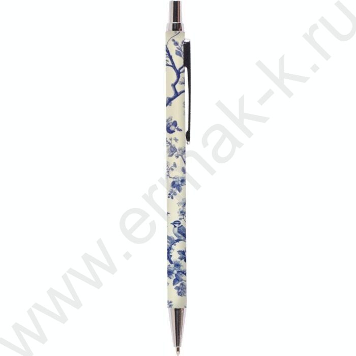 Ручка шар авт метал "Blue birds" 0,7мм | Фото 1