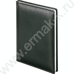 Ежедневник н/дат А4 136л Velvet черный NEW | Фото 1