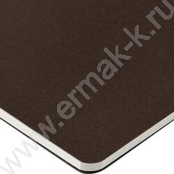 Тетрадь  40л клетка "Pragmatic.Темно-коричневый" 80 г/м2 бежевая бумага NEW | Фото 3