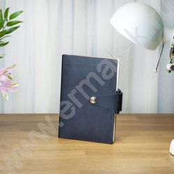 Ежедневник н/дат А5 136л Primavera черный/иск.кожа,фиксирующий хлястик:магнитный NEW | Фото 6