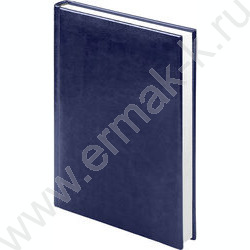 Ежедневник 2026г А5 320стр "Sigma" синий /белый блок, перфорация угла, ляссе NEW | Фото 1