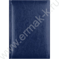 Ежедневник 2026г А5 320стр "Sigma" синий /белый блок, перфорация угла, ляссе NEW | Фото 2