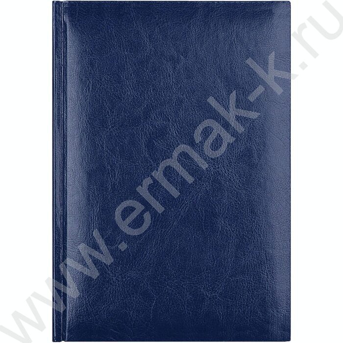 Ежедневник 2026г А5 320стр "Sigma" синий /белый блок, перфорация угла, ляссе | Фото 2