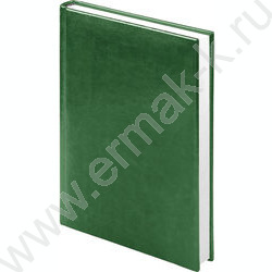 Ежедневник 2026г А5 320стр "Sigma" зеленый /белый блок, перфорация угла, ляссе NEW | Фото 1